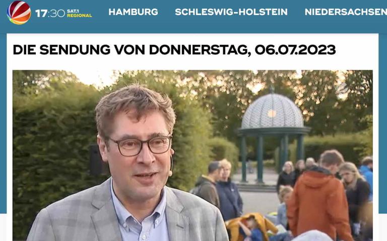 "Kleines Fest im Großen Garten" - Hannover-Herrenhausen_Bericht in SAT.1
